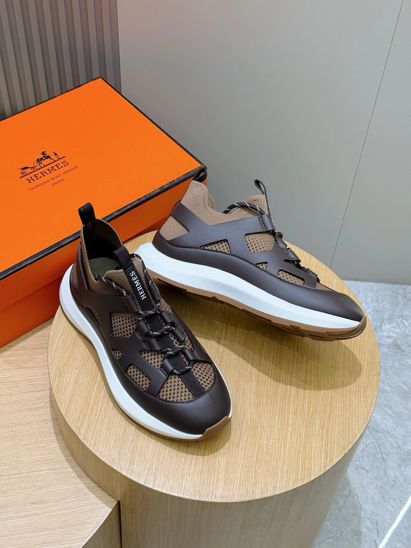 OOBB-- H5r75s H251981Z HX3 Katana Calfskin Thick soles：4.3CM item:E-X230F2663